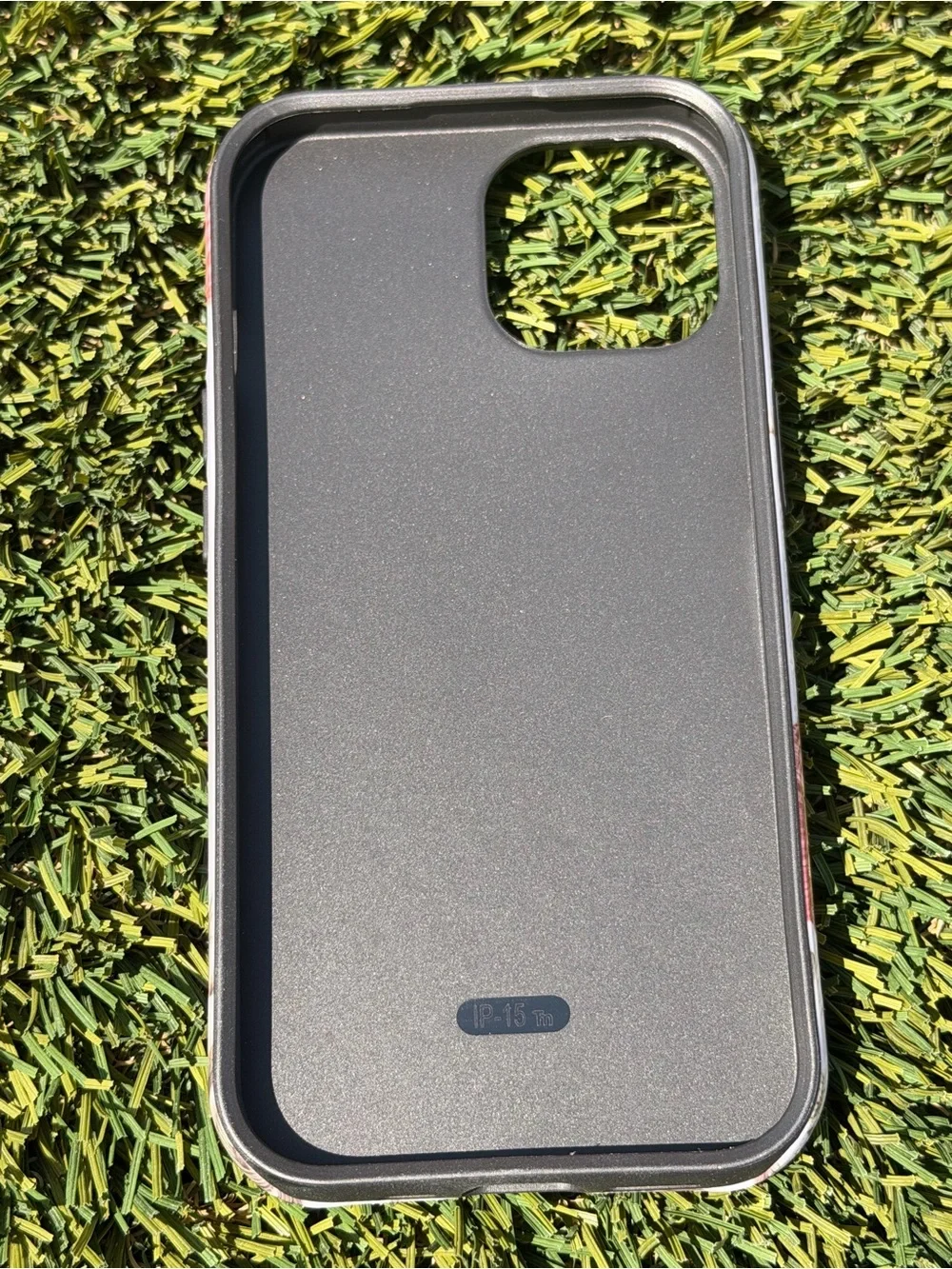 IPhone 15 Case - Dual-Layer Protection, Hard Shell With Silicone Interior- Faux